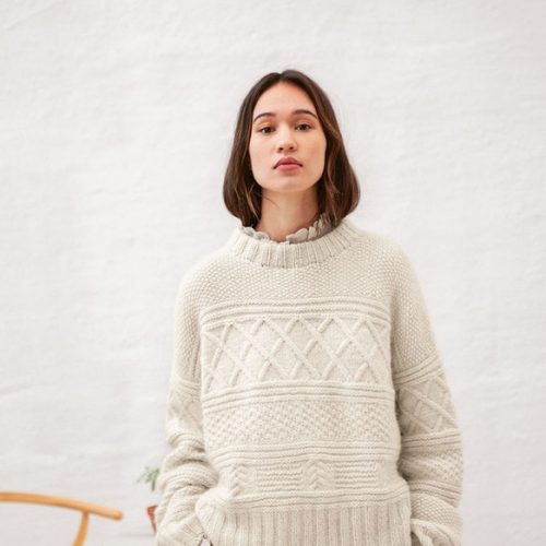 no.6 Guernsey Sweater by Sandnes Garn ITA 🇮🇹