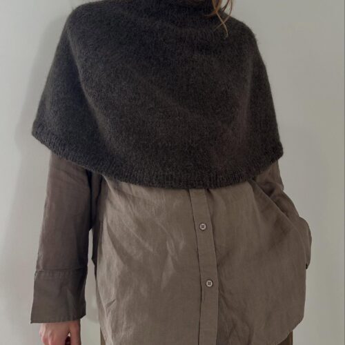Plain Yoke Poncho - Lene Holme Samsøe (ITALIANO)